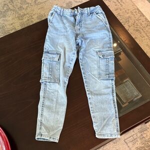 Zara Men's Denim Cargo Pants